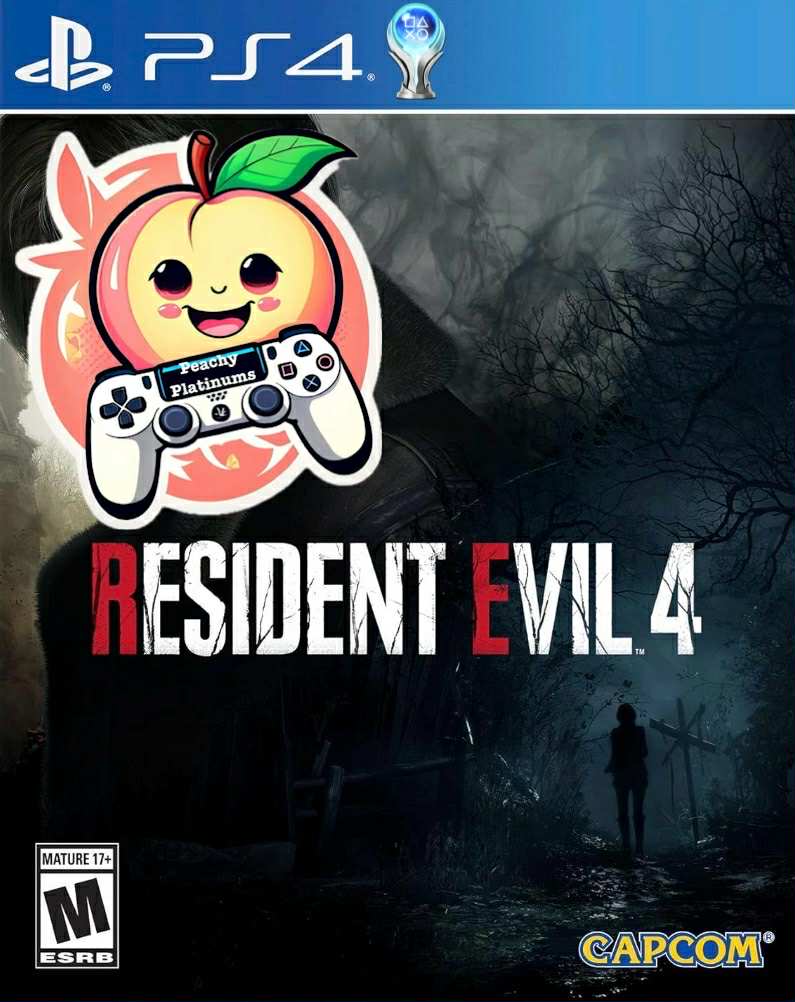 Resident Evil 4 Remake (+DLC) PS4 Platinum Trophy Service