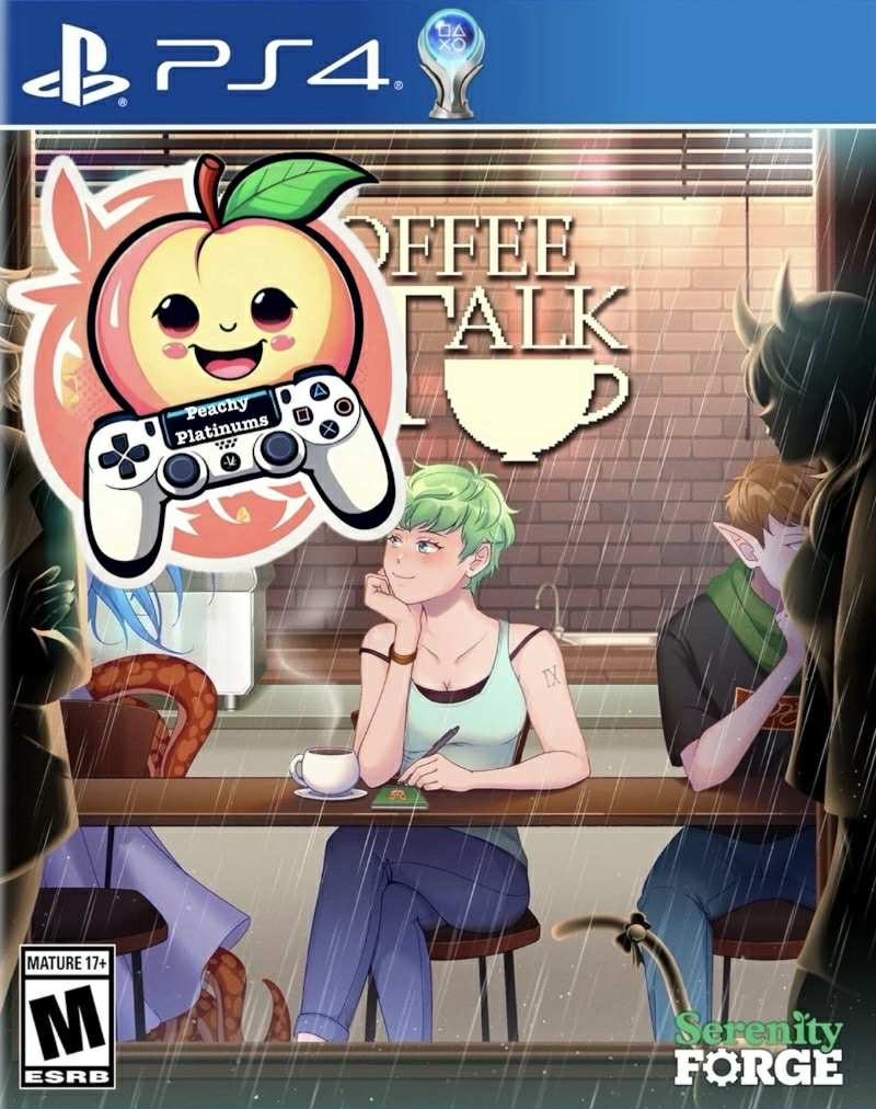 Coffee Talk PS4 Platinum Trophy Service