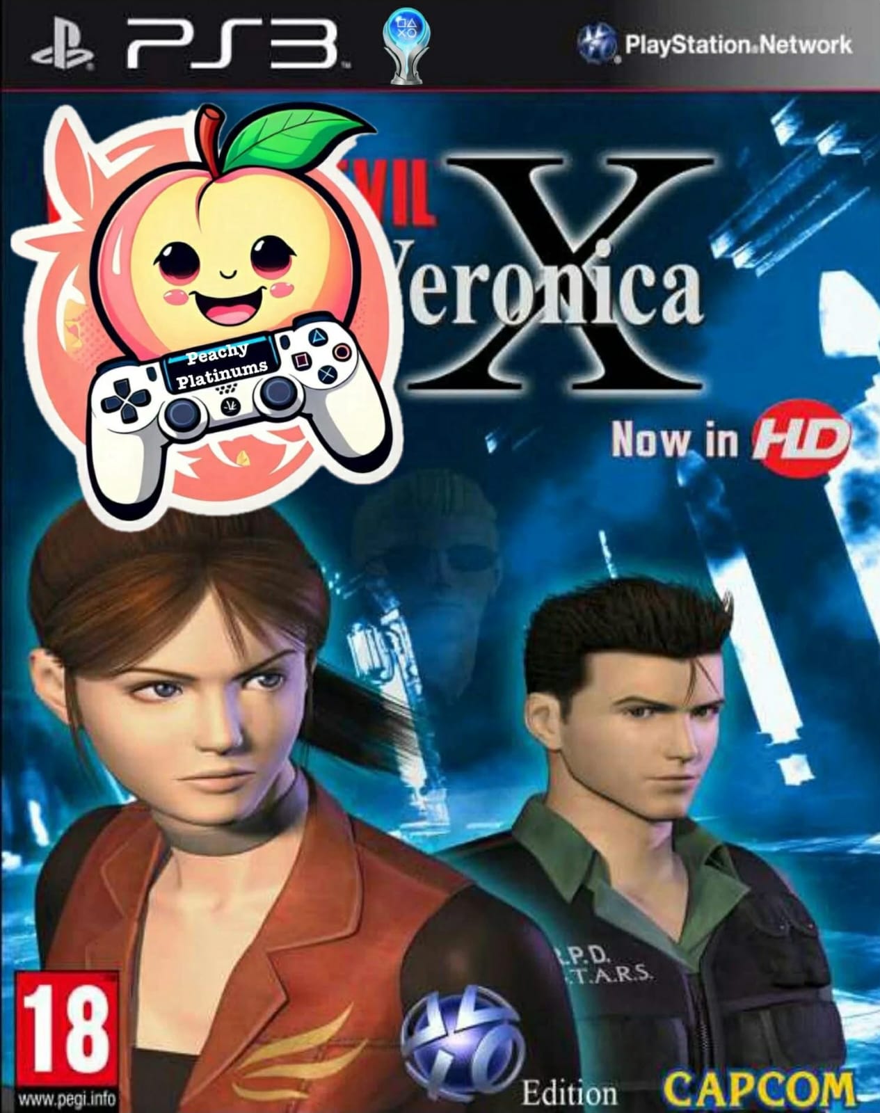 Resident Evil Code: Veronica X PS3 Platinum Trophy Service