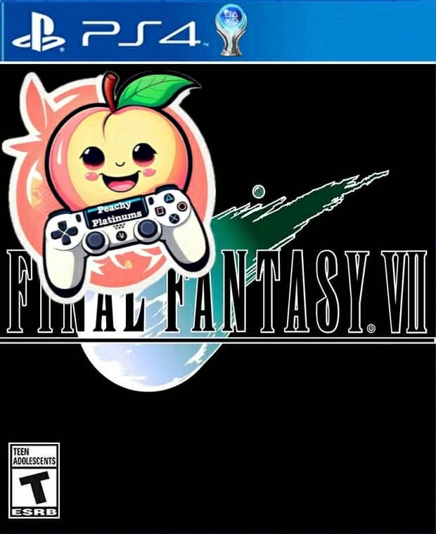 Final Fantasy VII PS4 Platinum Trophy Service