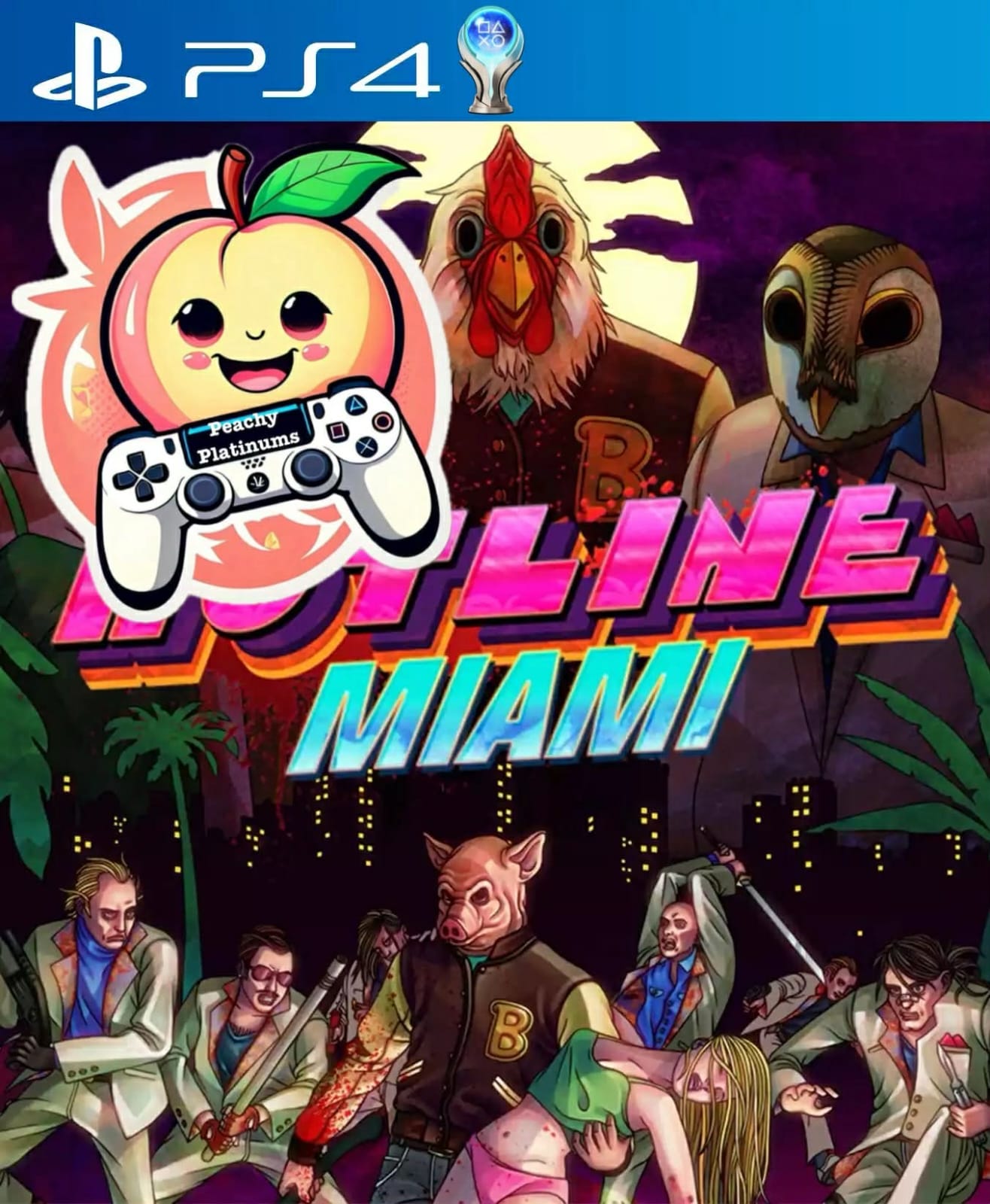 Hotline Miami PS4 Platinum Trophy Service