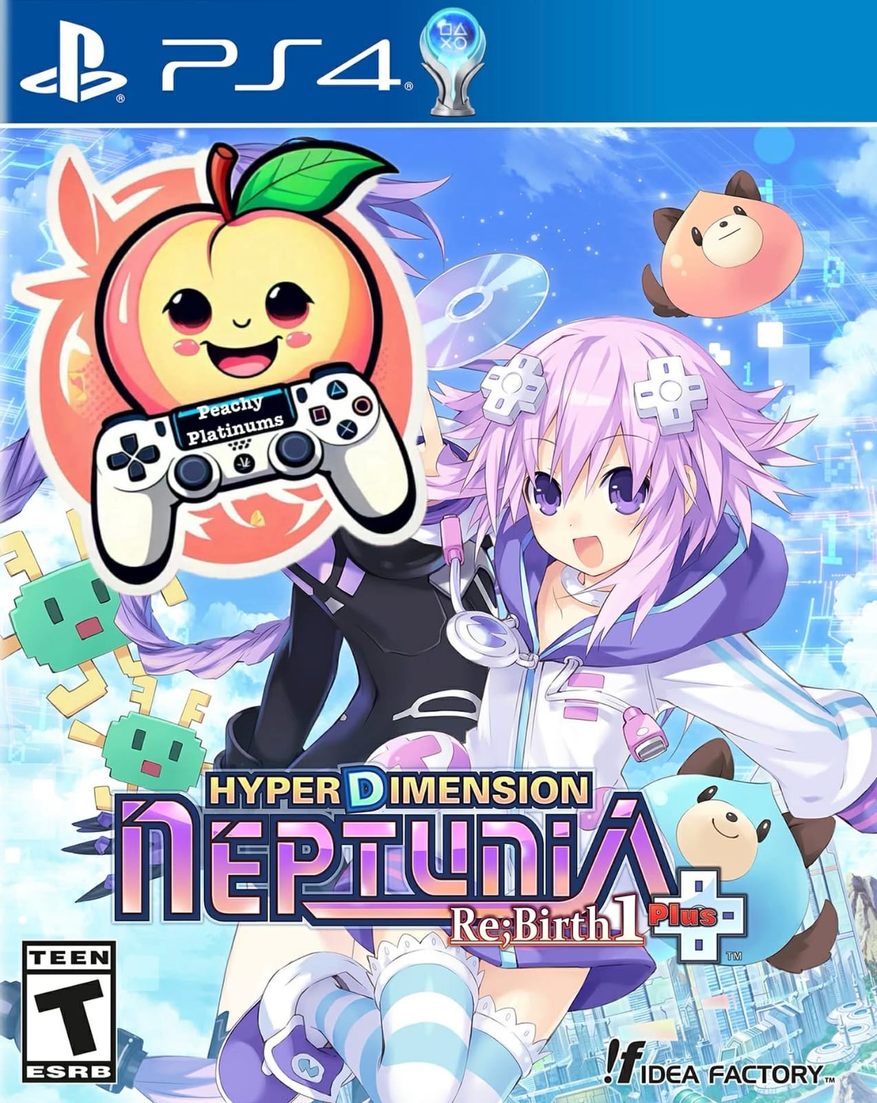 Hyperdimension Neptunia Re;Birth1+ PS4 Platinum Trophy Service