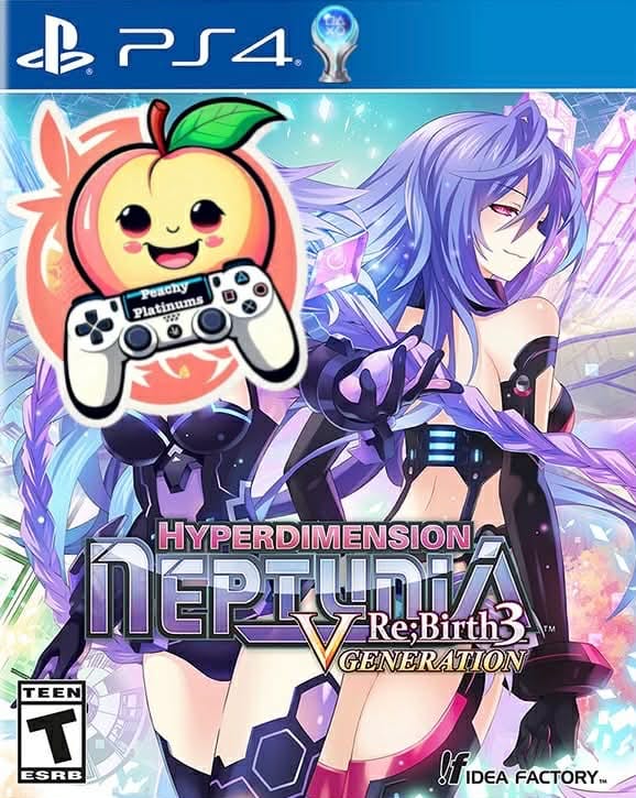 Hyperdimension Neptunia Re;Birth3 V GENERATION PS4 Platinum Trophy Service
