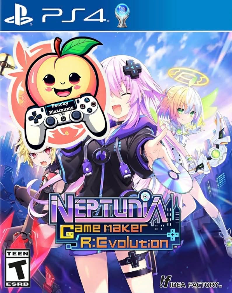 Neptunia Game Maker R:Evolution PS4 Platinum Trophy Service