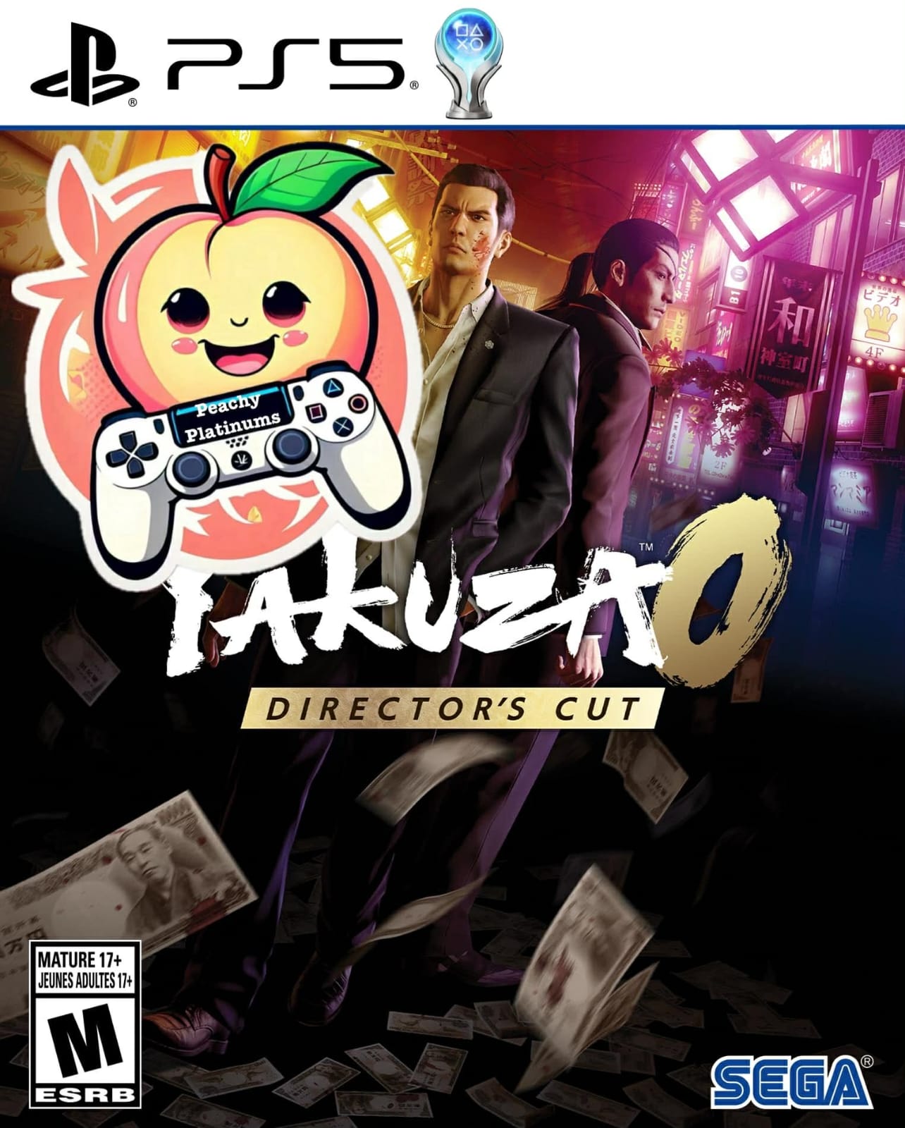 Yakuza 0: Director’s Cut PS5 Platinum Trophy Service