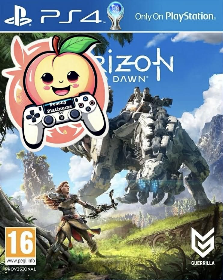 Horizon Zero Dawn (+DLC) PS4 Platinum Trophy Service