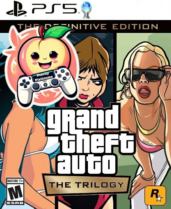 Grand Theft Auto Vice City Definitive Edition PS5 Platinum Trophy Service