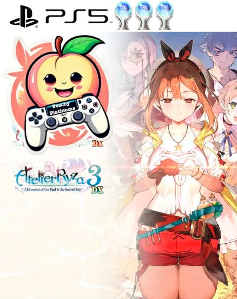 Atelier Ryza DX Trilogy Bundle PS4 / PS5 Platinum Trophy Service