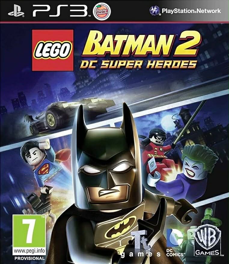 LEGO Batman 2: DC Super Heroes PS3 Platinum Trophy Service