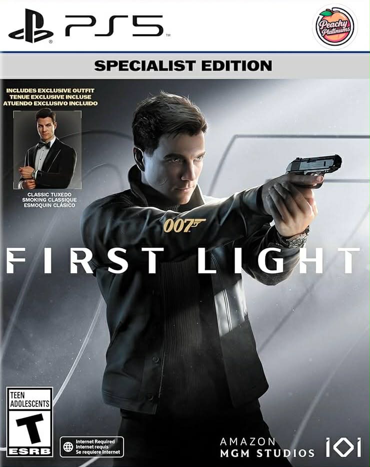007 First Light PS5 Platinum Trophy Service