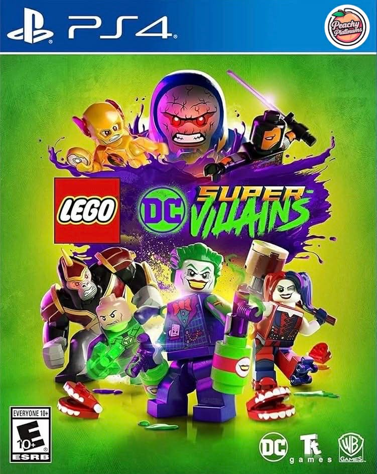 LEGO DC Super-Villains (+DLC) PS4 Platinum Trophy Service