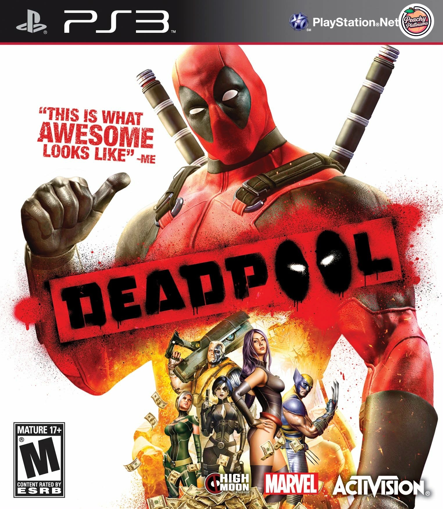 Deadpool PS3 Platinum Trophy Service